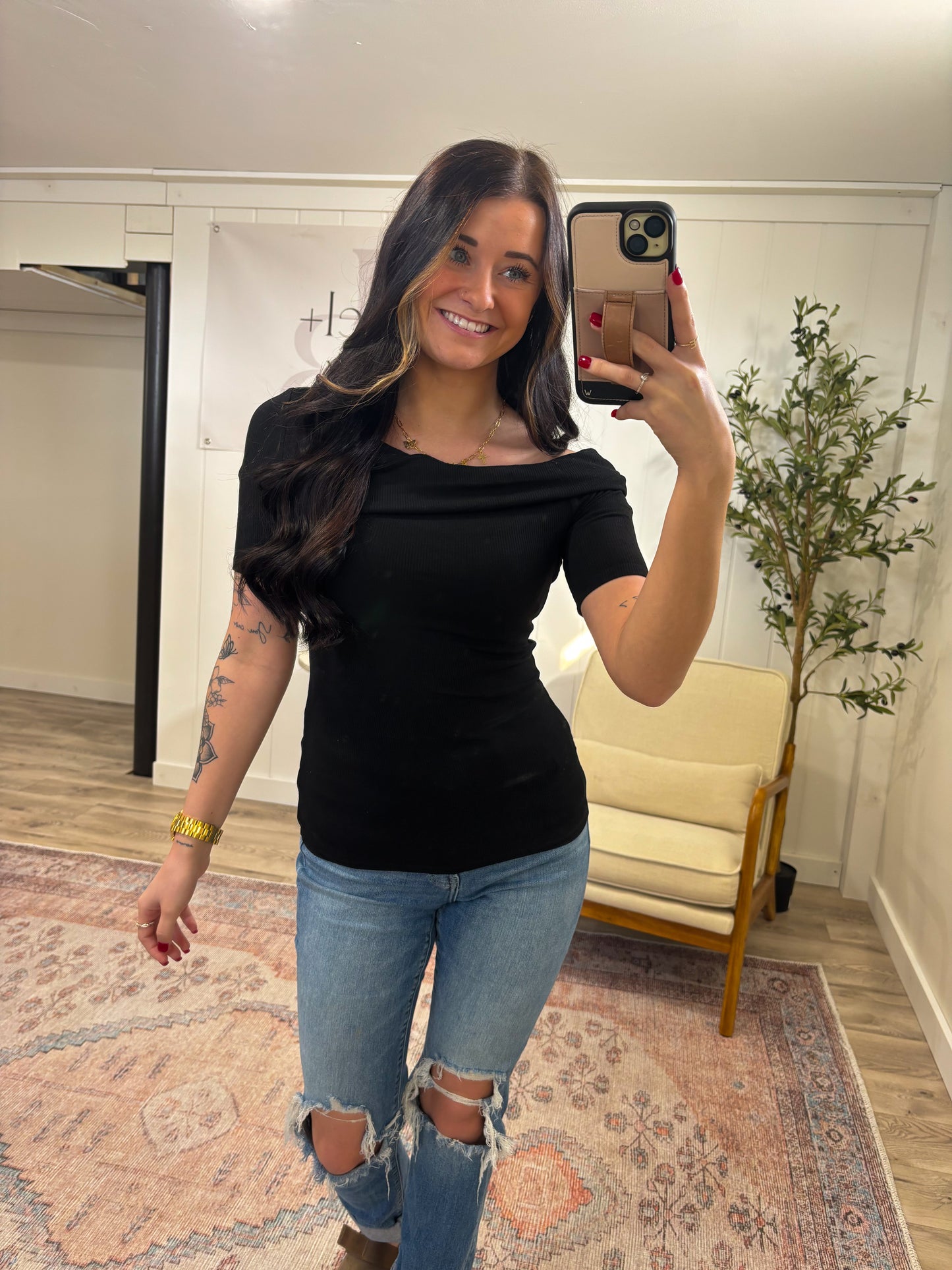 Asymmetrical Twist Top