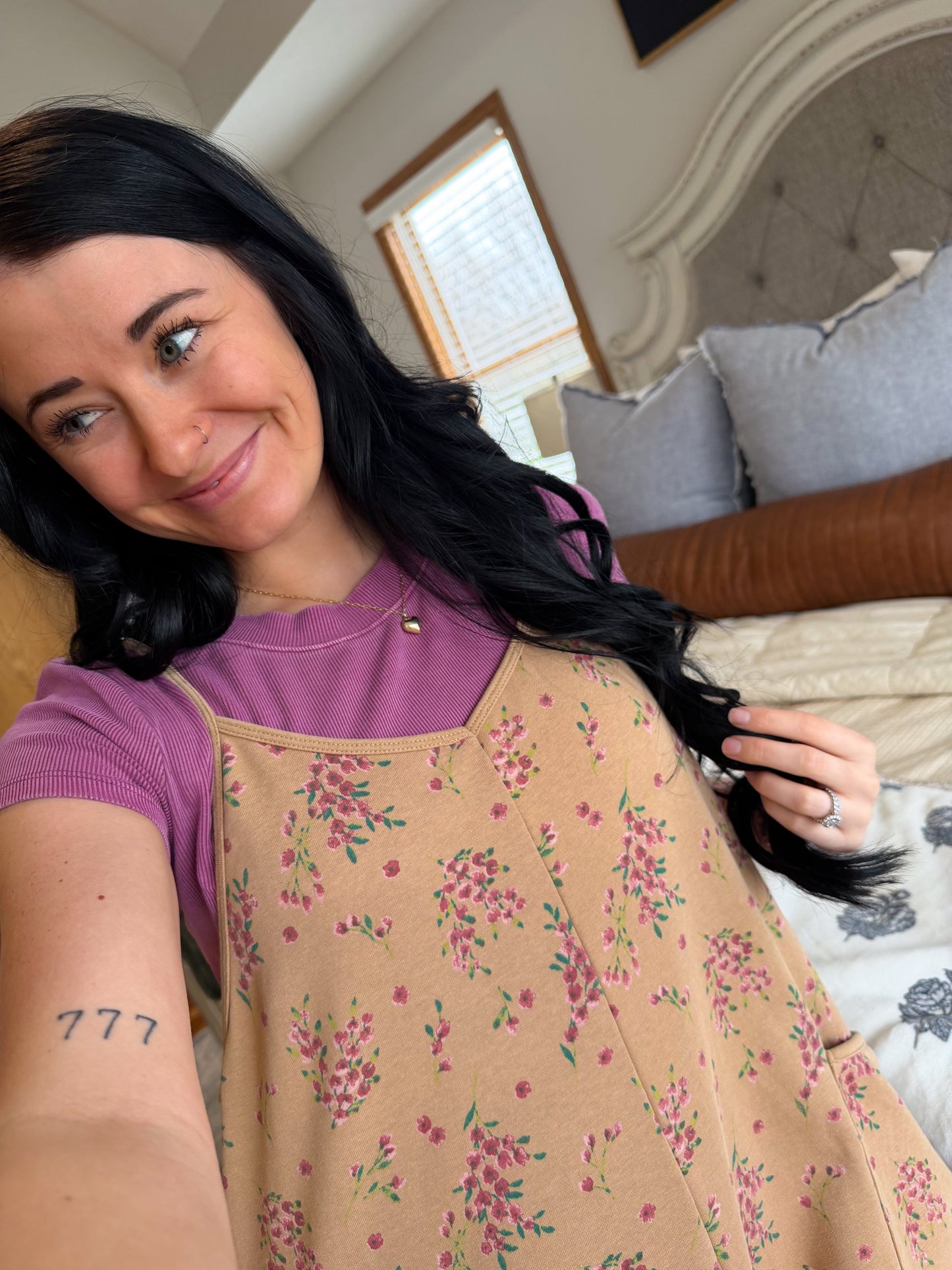 Floral Wide Leg Jumpsuit