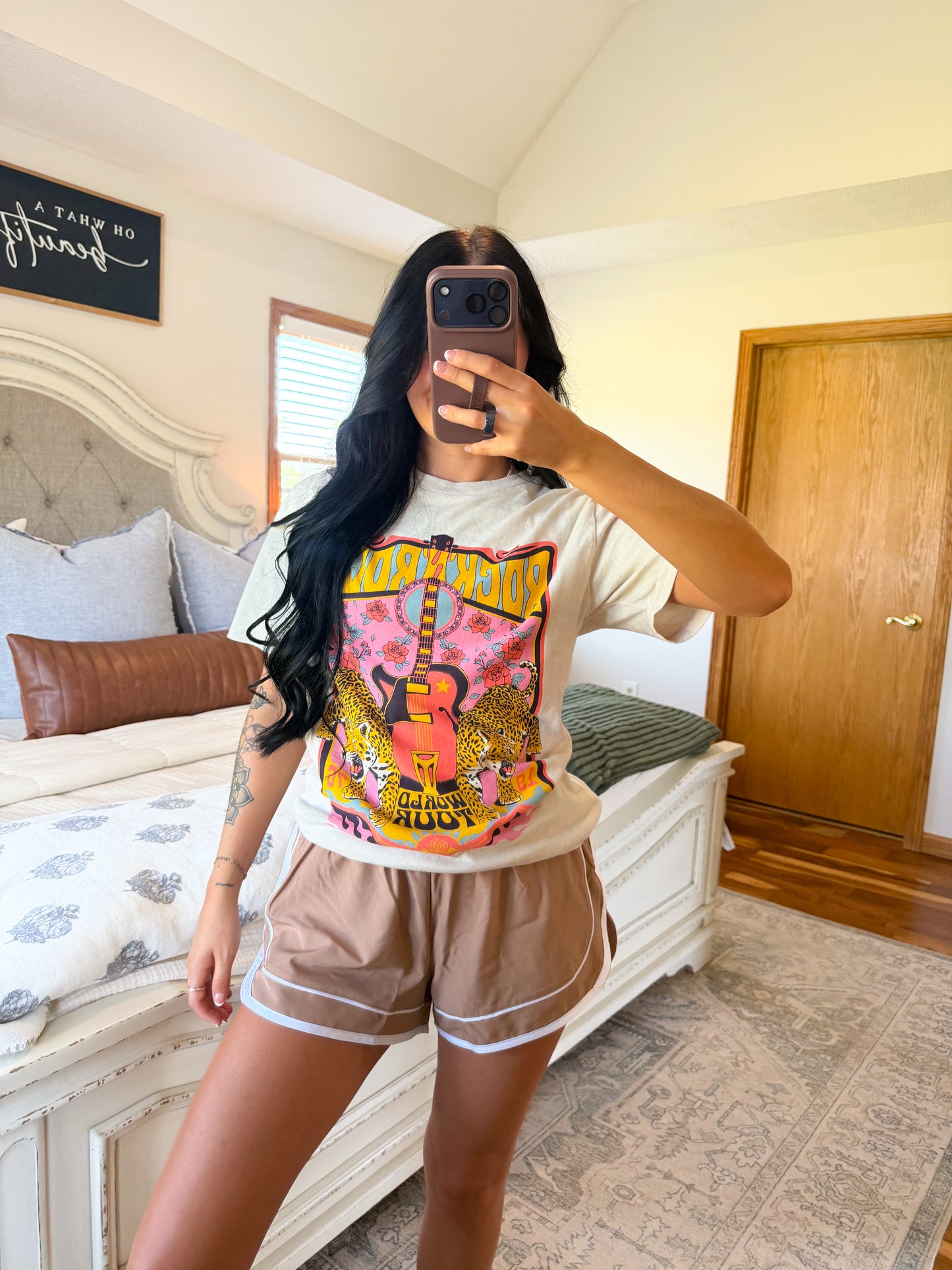 Luxe Running Shorts- Cocoa