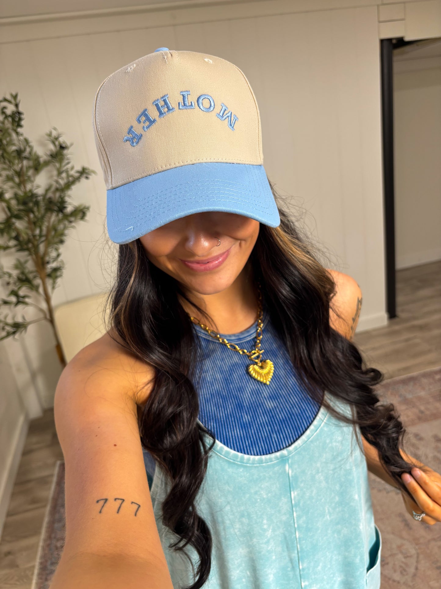 “Mother” Backwards Hat