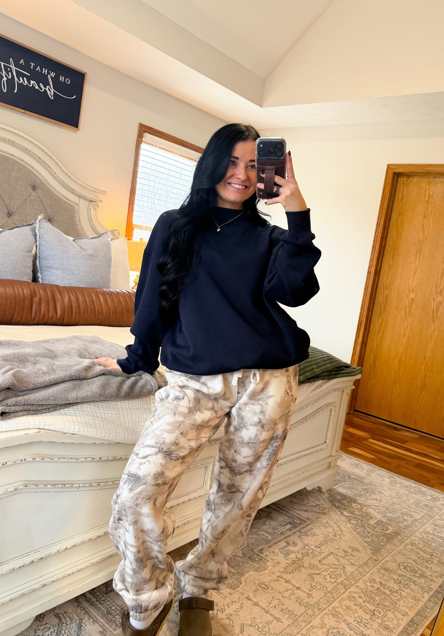 Light Woodland Camo Joggers