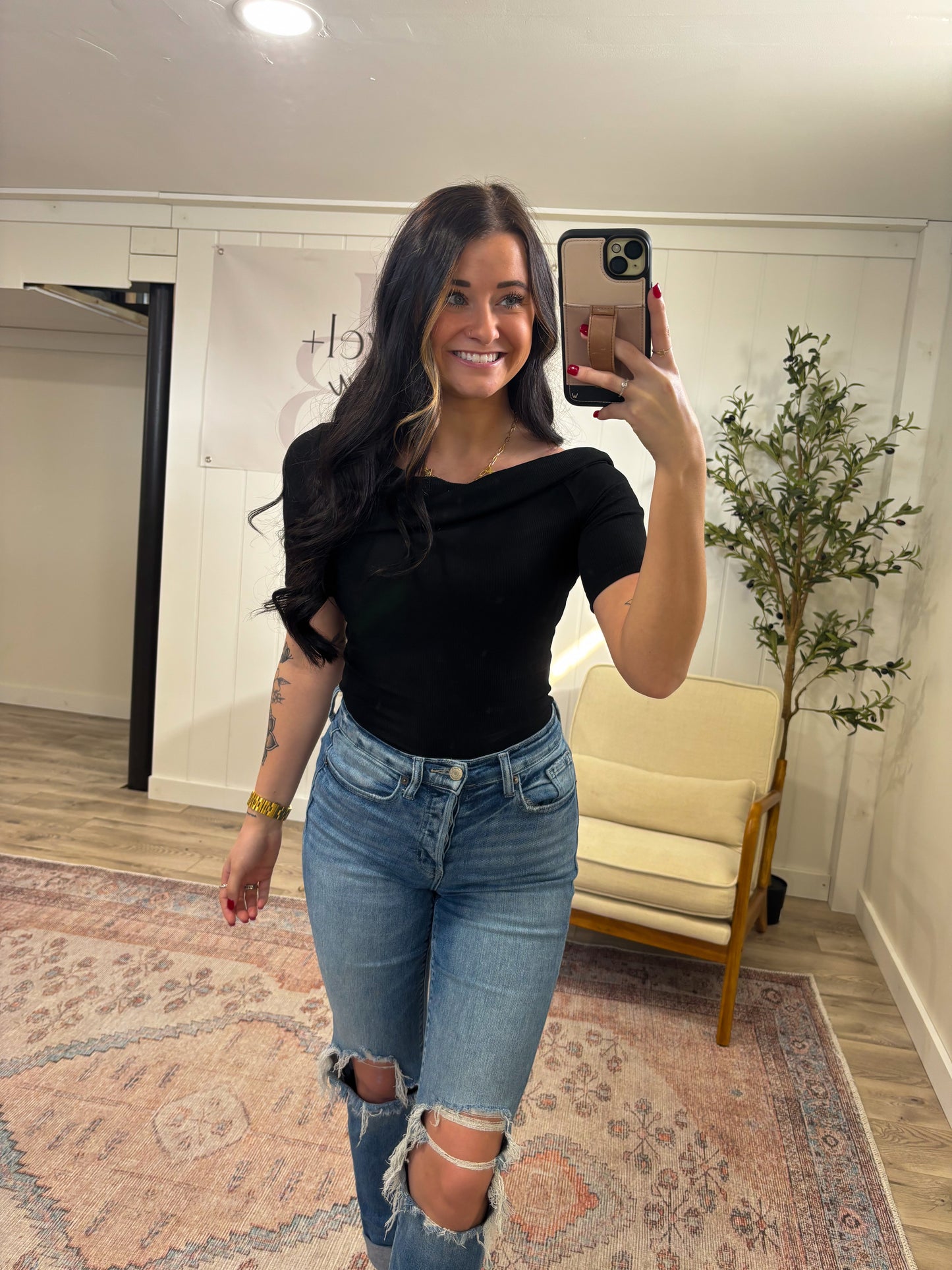 Asymmetrical Twist Top