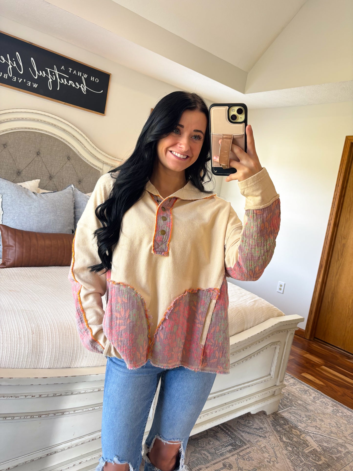 Clara Pullover- Oatmeal