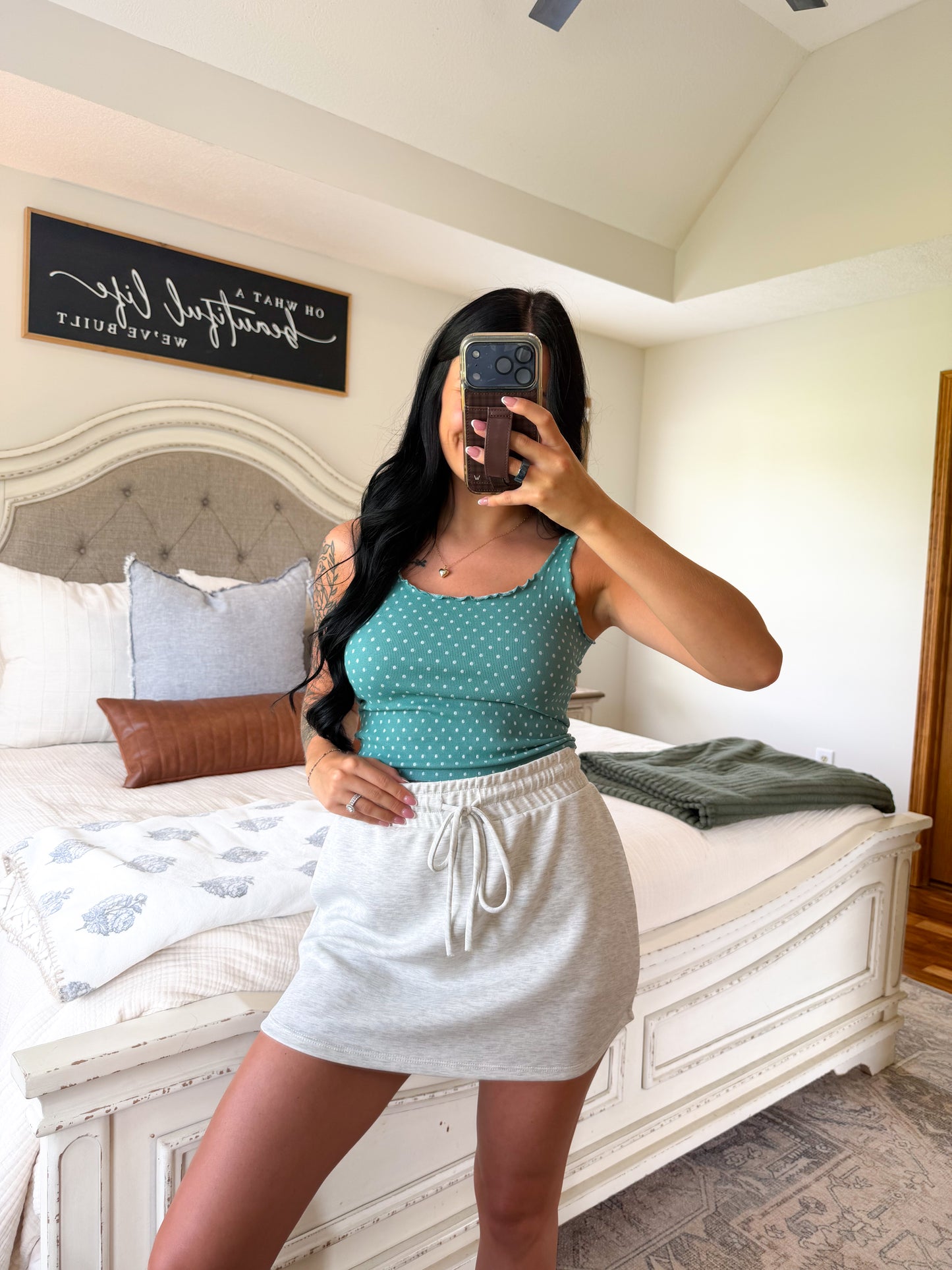 Sunny Days Scuba Skort- Heathered