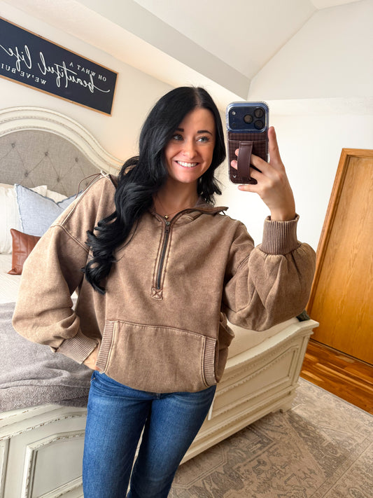 Banks Sweatshirt- Mocha