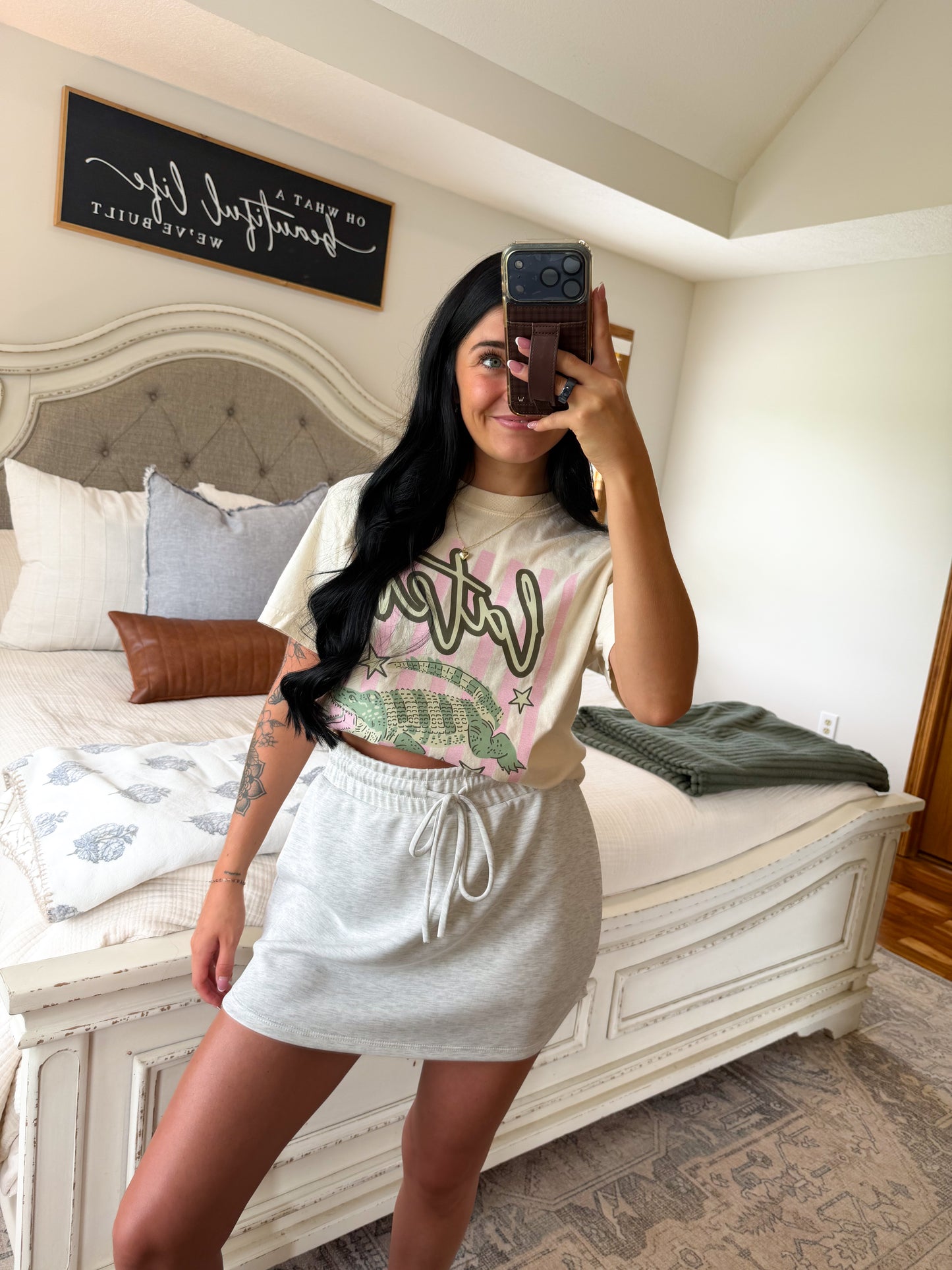Sunny Days Scuba Skort- Heathered