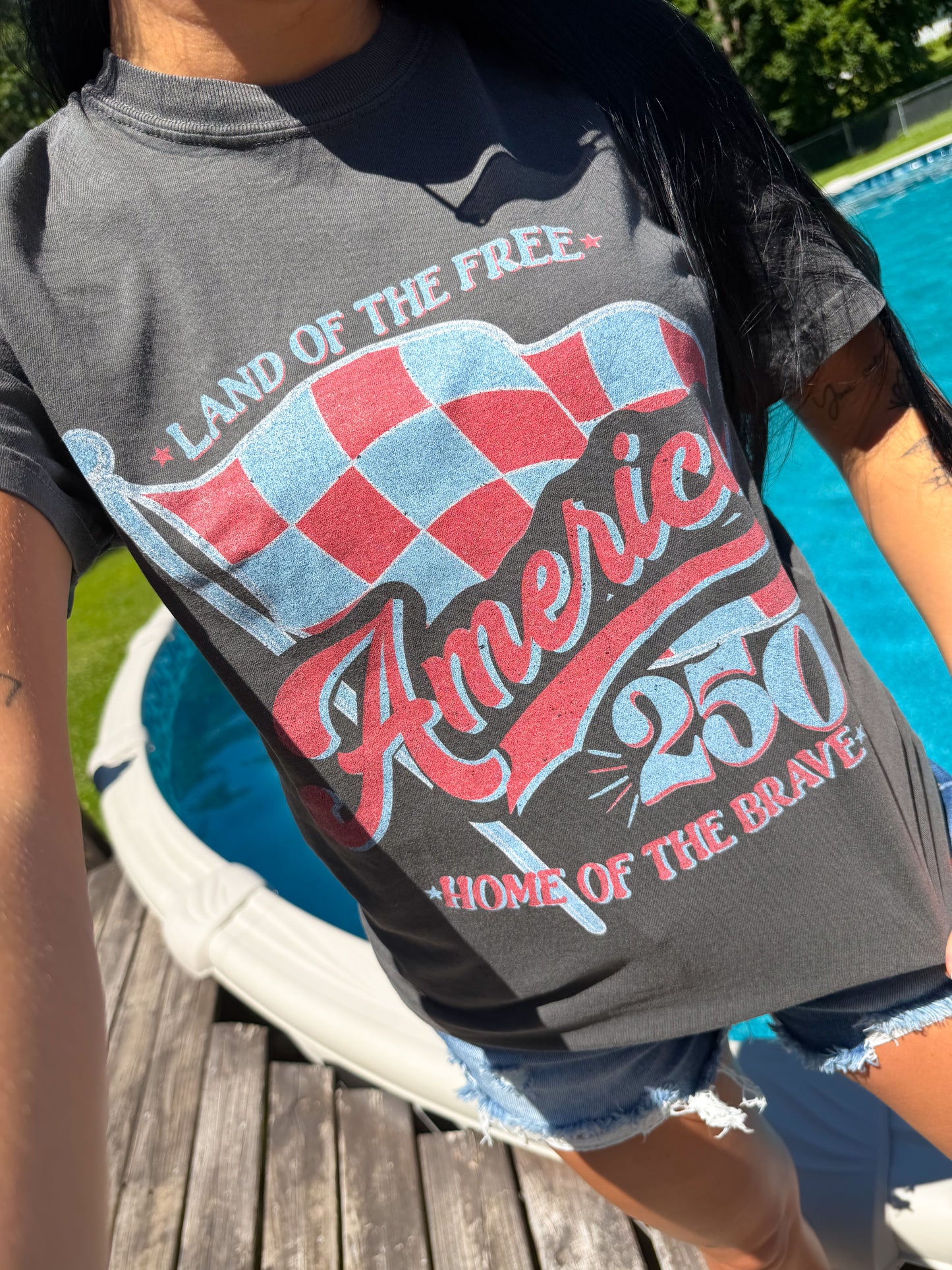 America 250th Year Graphic Tee