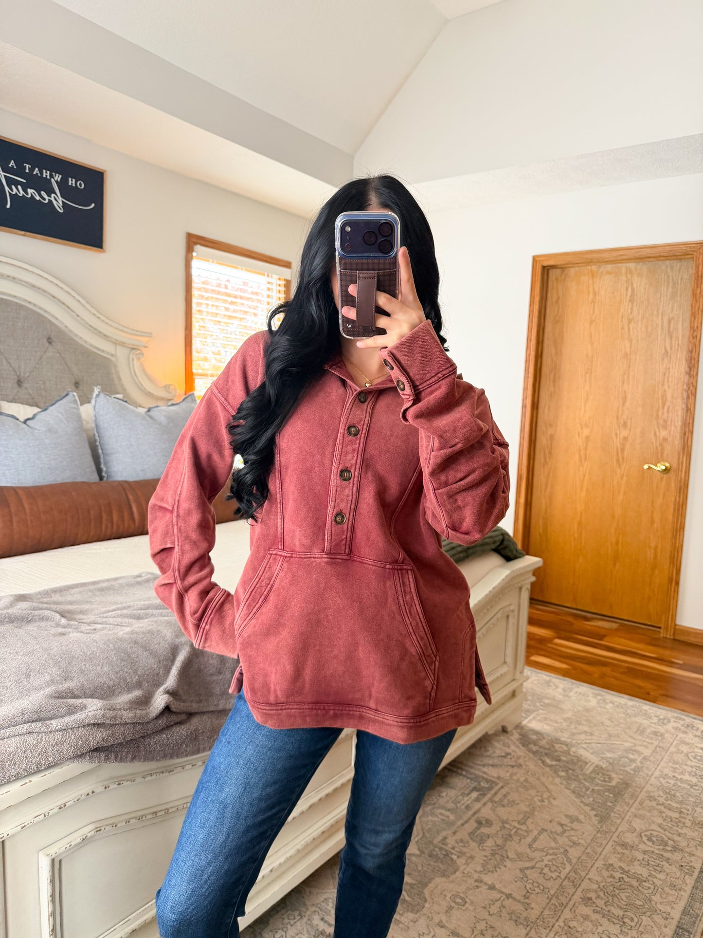 Vintage Tunic Sweatshirt