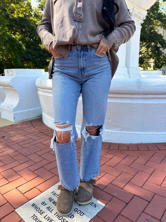 90s Super High Rise Dad Jeans