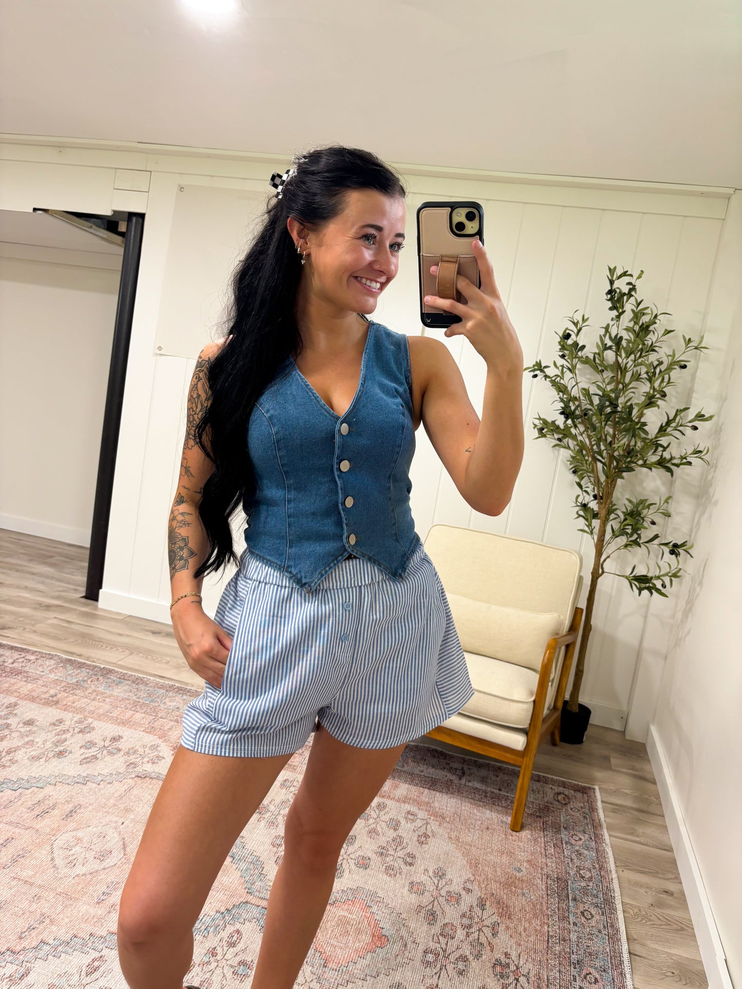 American Denim Vest