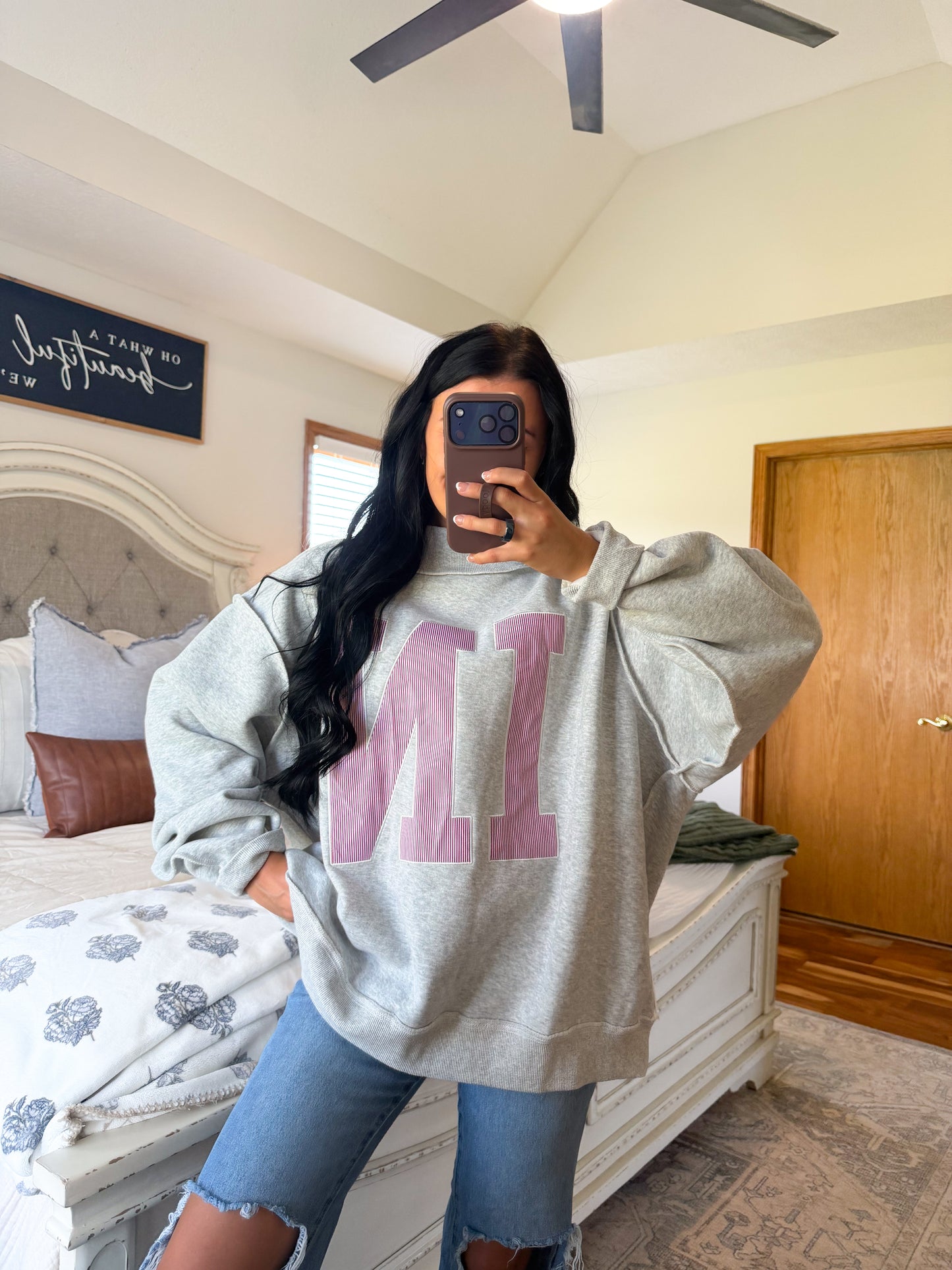 IN Striped Mockneck