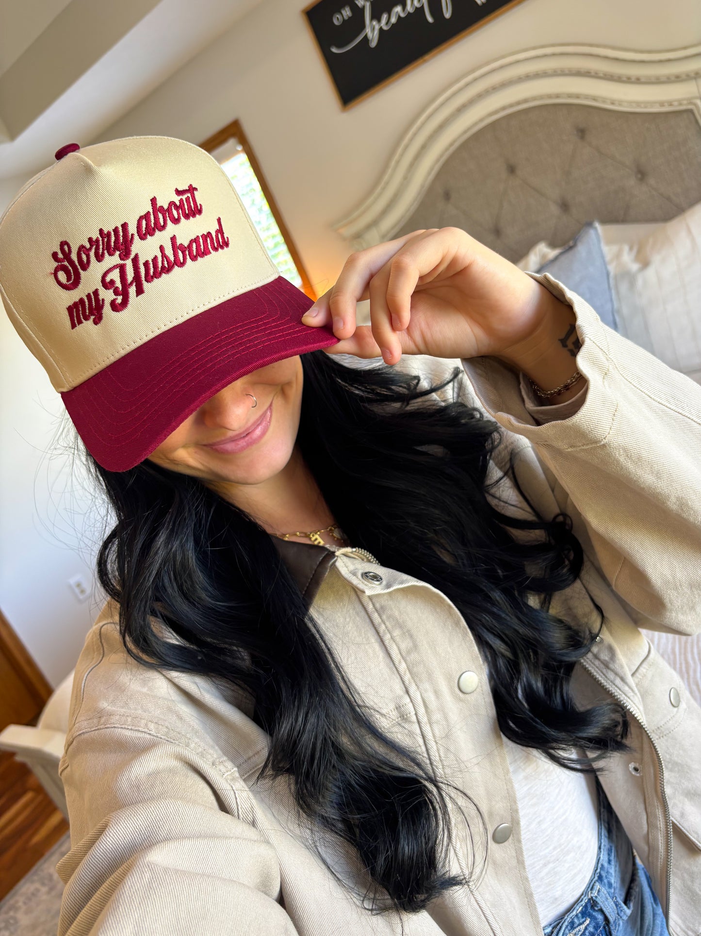 “Sorry About My Husband” Hat