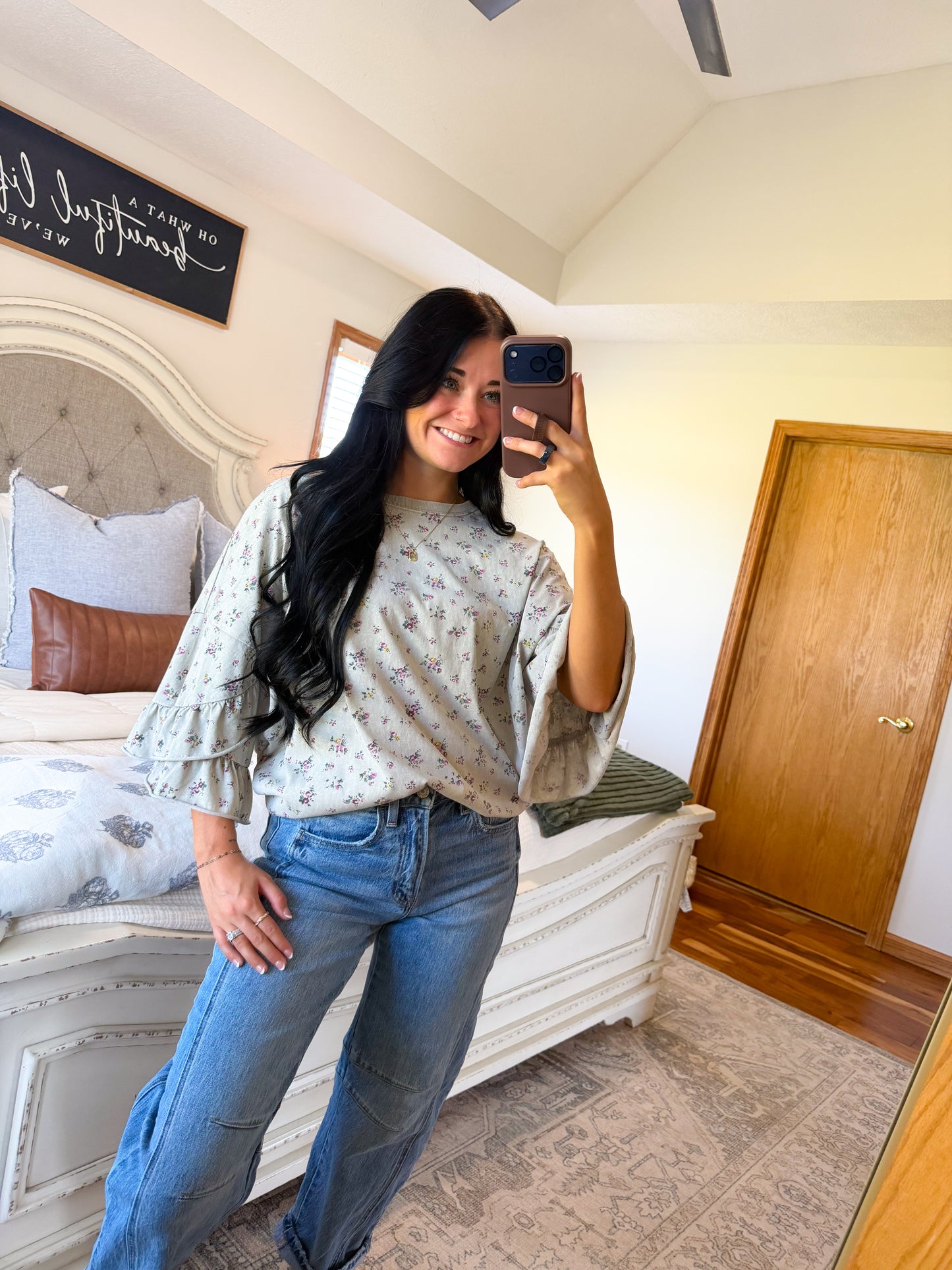 Layla Top- Dusty Lilac