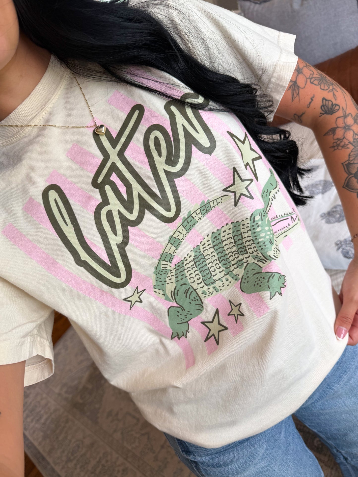 Later Alligator Tee