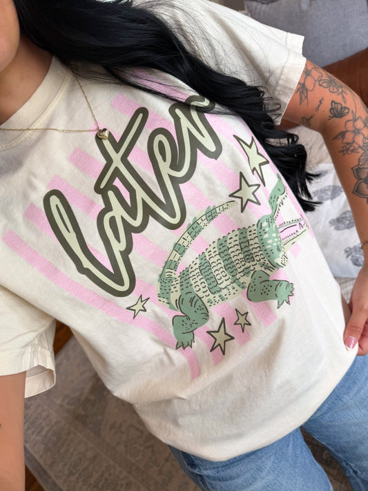 Later Alligator Tee