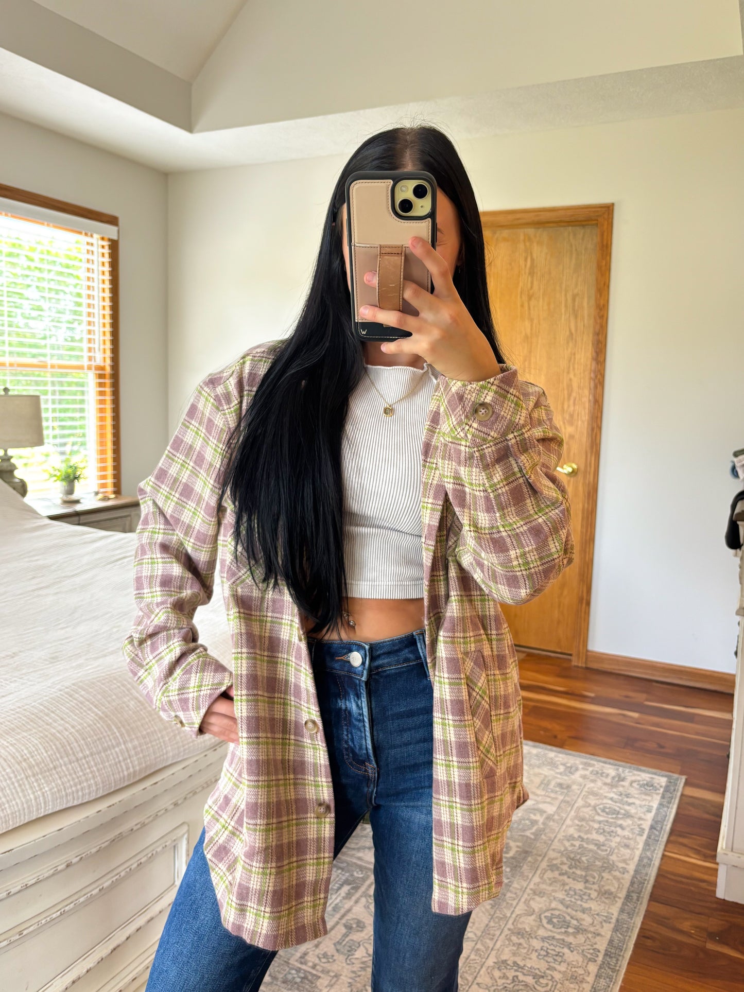 Lavender Flannel