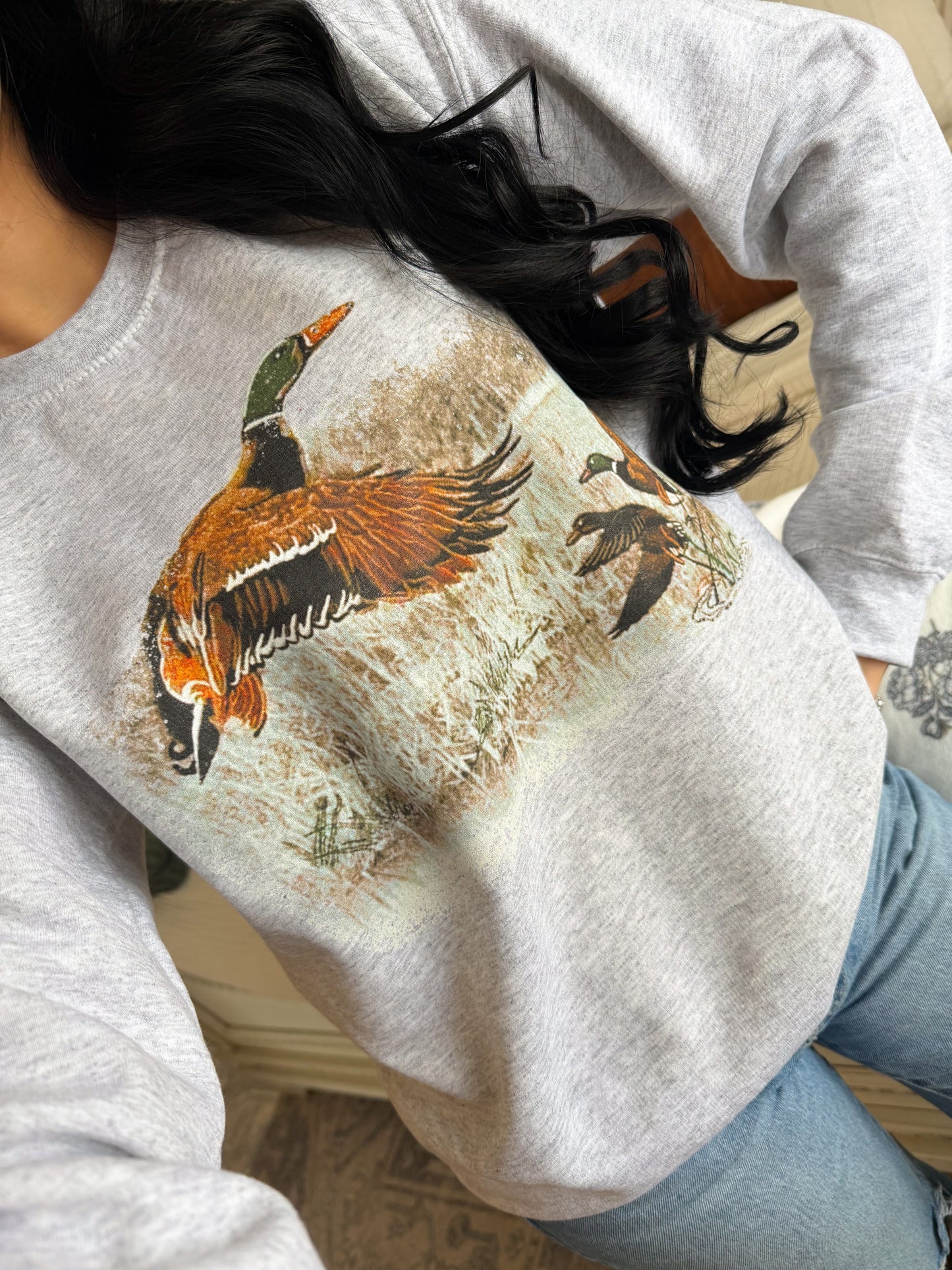 Vintage Duck Pullover