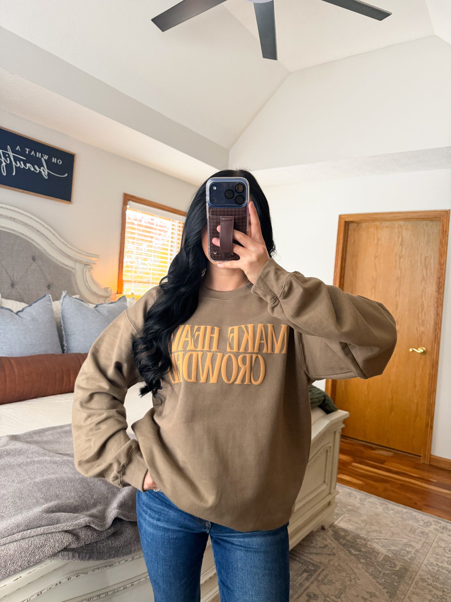 “Make Heaven Crowded” Pullover