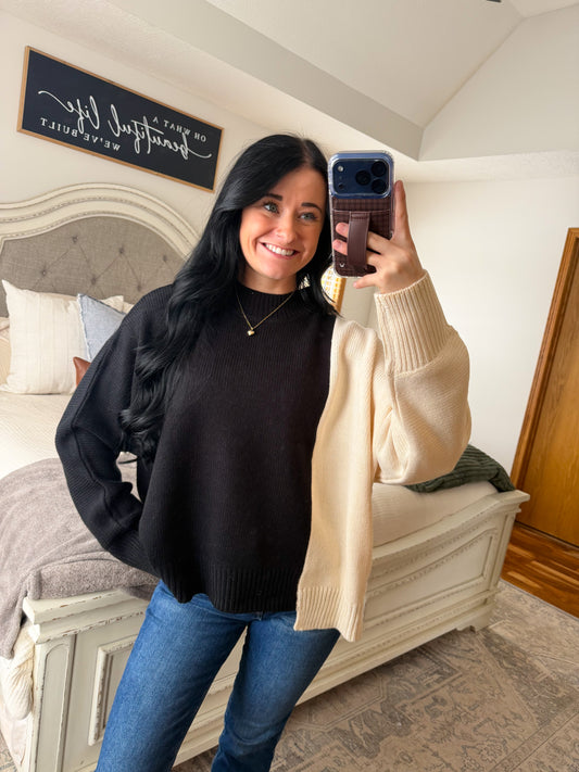 Color Block Sweater