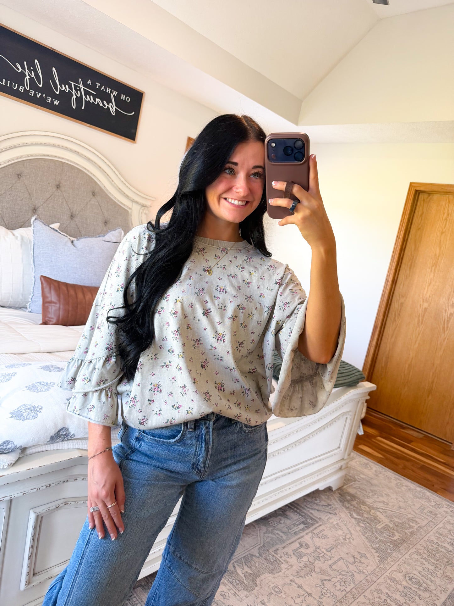 Layla Top- Dusty Lilac