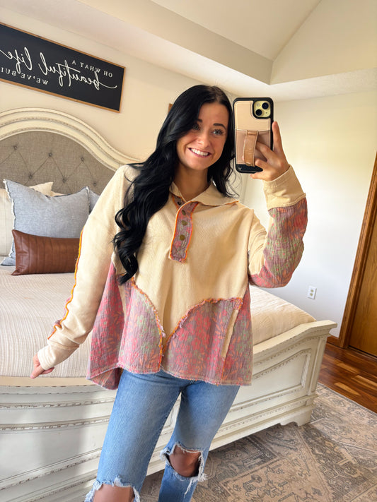Clara Pullover- Oatmeal