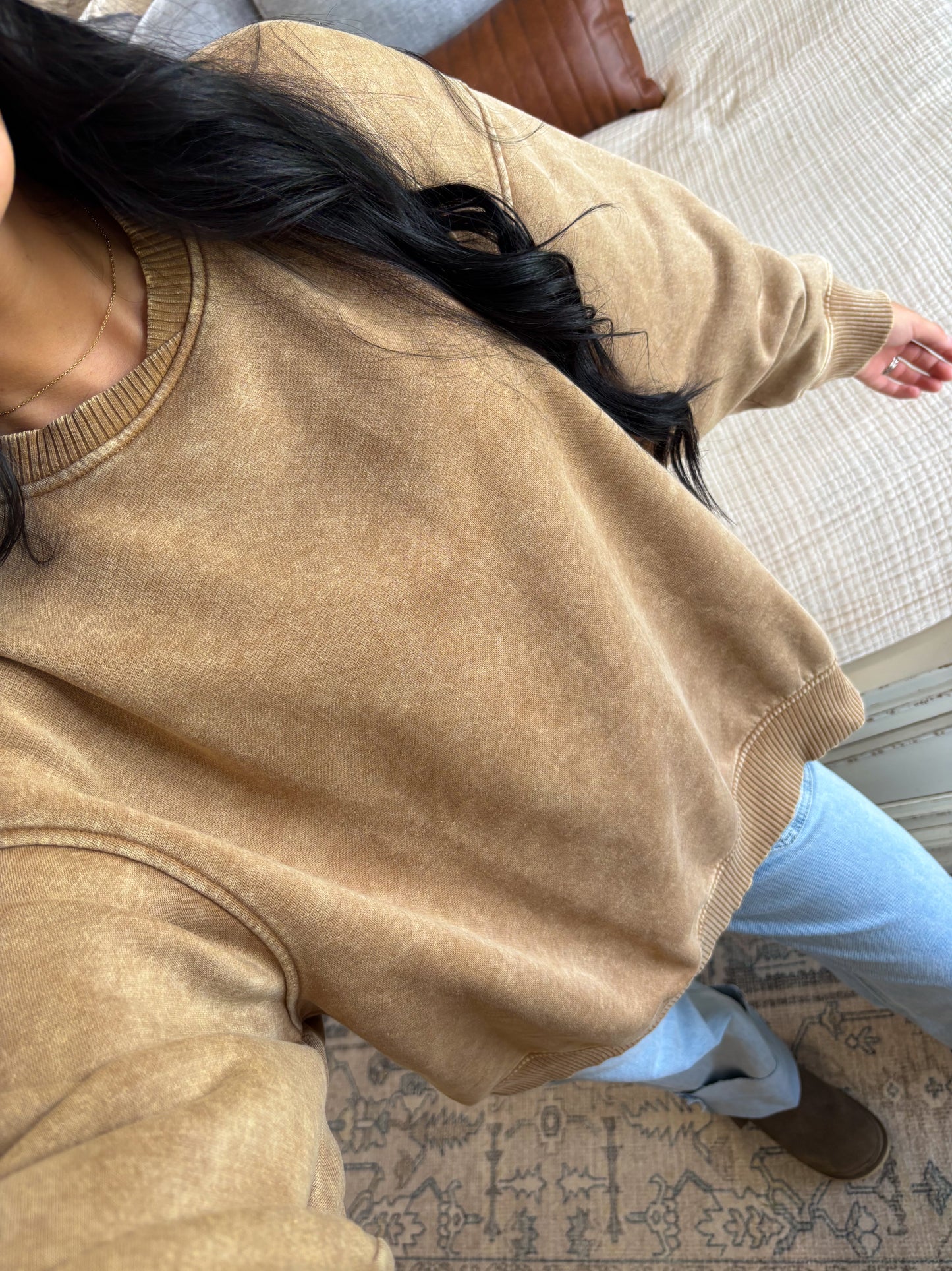 Indie Pullover- Camel
