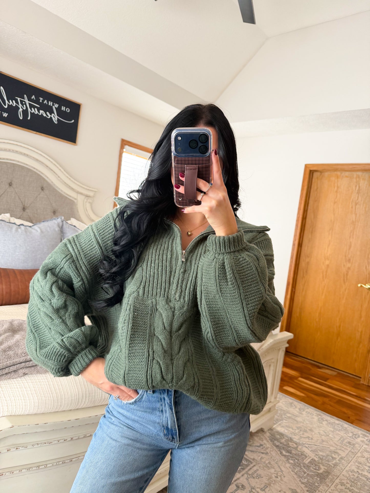 Christmas Pine Quarterzip