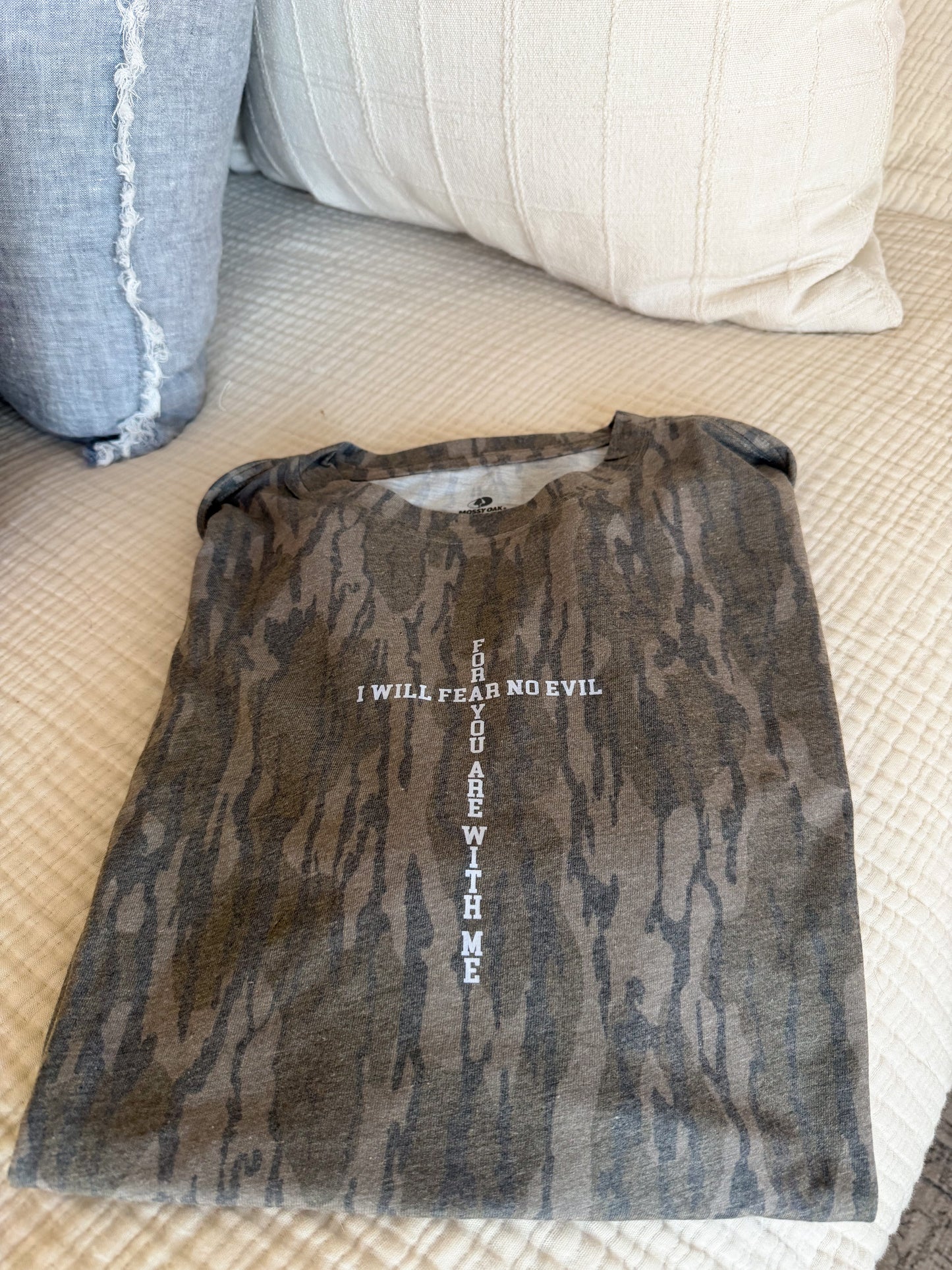 Psalm 23 Camo Graphic Tee