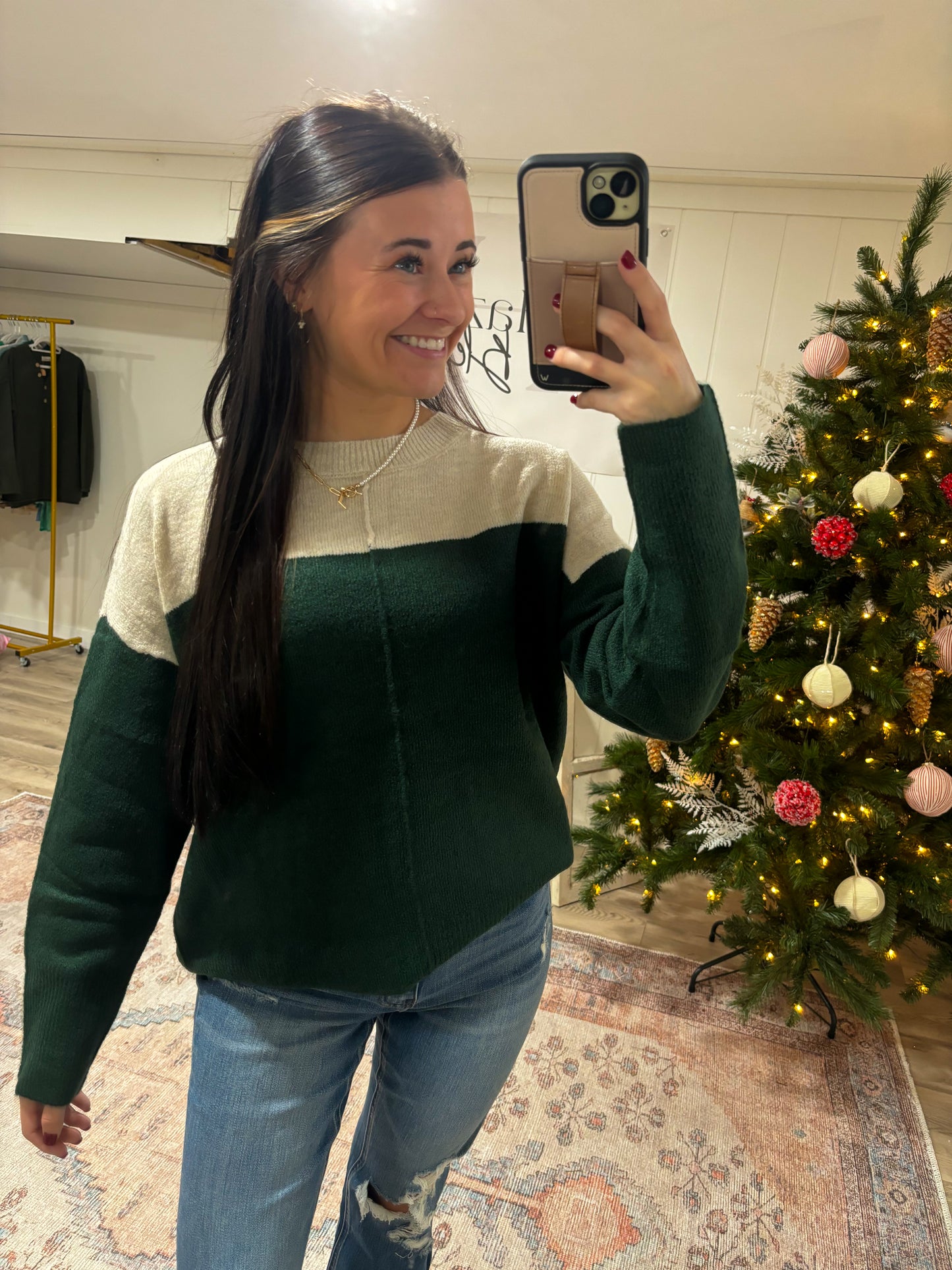 Emerald Cozy Sweater