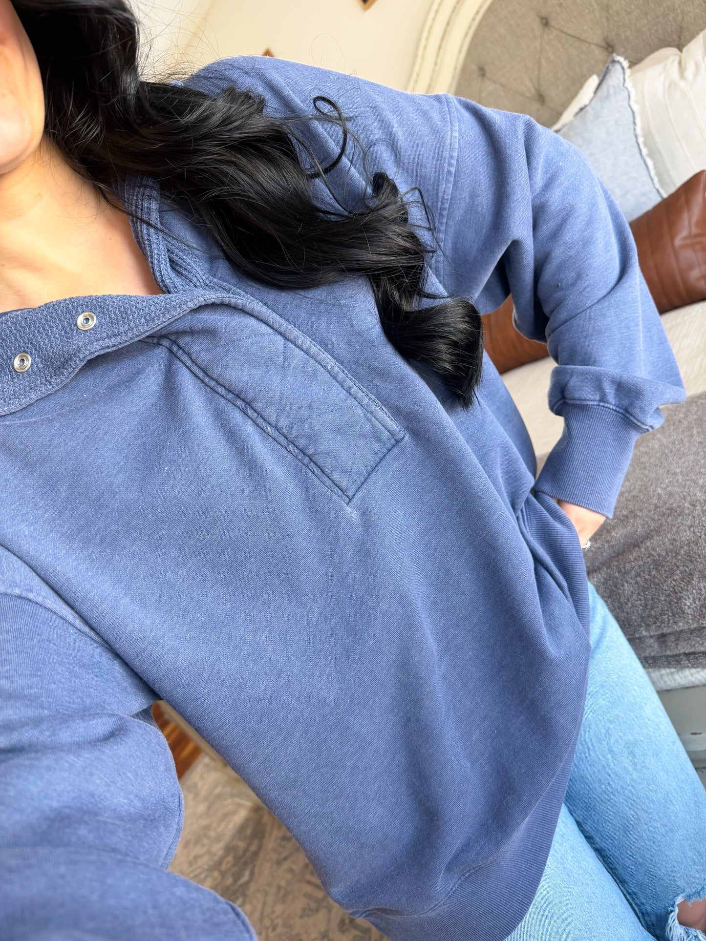 Allie Pullover- Navy