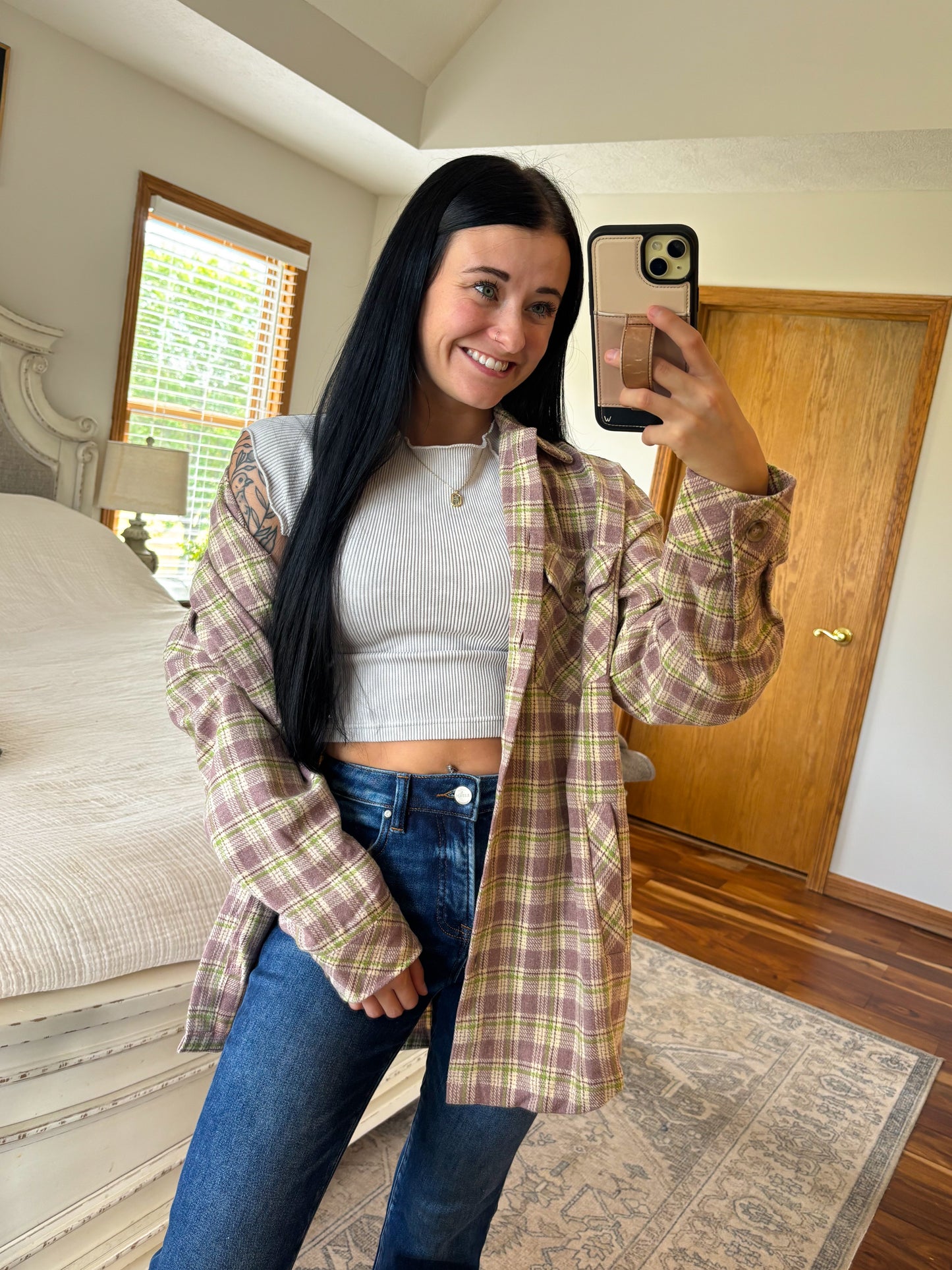 Lavender Flannel